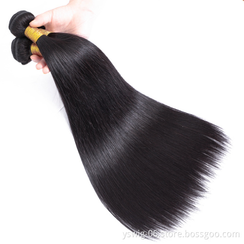 Wholesale 8A Grade Lace Closure With Bundles 28 30 32 Mink Peruvian Virgin Human Hair Straight 3 4 Bundles